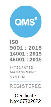 Jelka Engineering Ltd ISO certificate